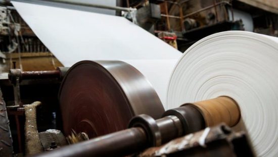 Machine used in the pulp and paper industry