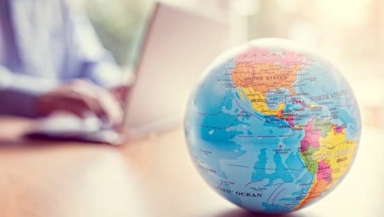 Globe on Table