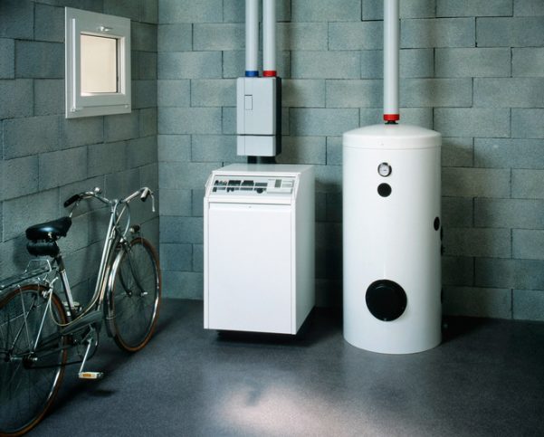 Gas water heaters downstairs
