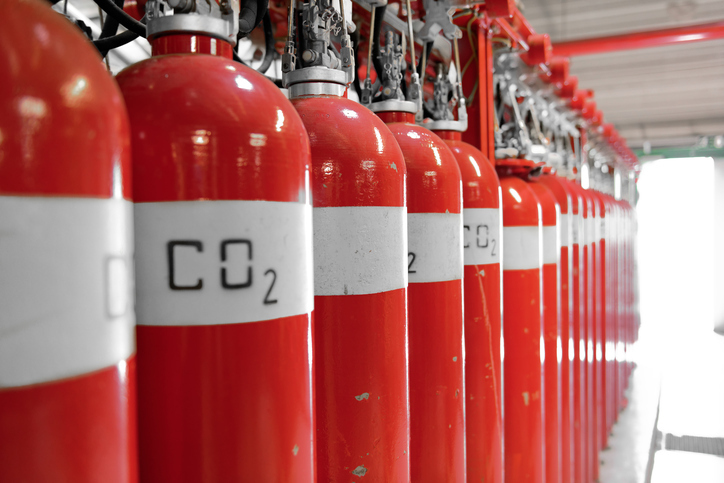 Many carbon dioxide canisters