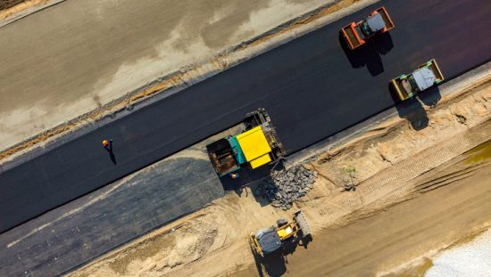 HIghway being constructed by following ASTM D3282 15