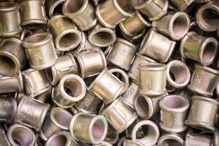 Steel fittings in compliance with SAE AMS 2700F