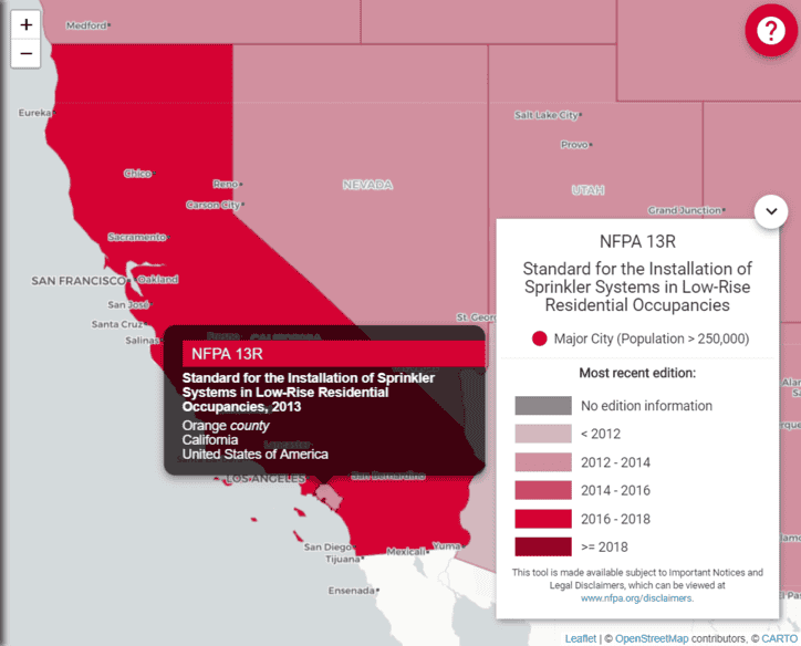 NFPA CodeFinder California