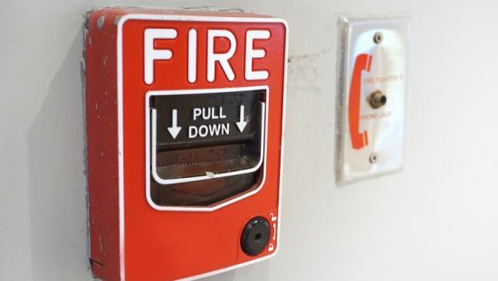 Fire alarm as part of NFPA 72-2019 code