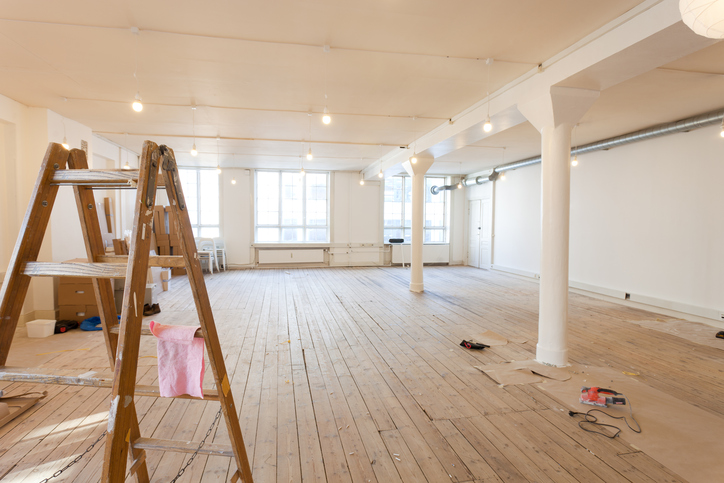 Depending on a ANSI ASC A14.1-2017 wooden ladder to safely paint a newly-rented space.