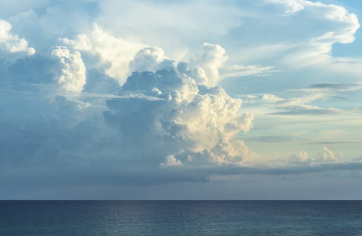 A storm comes over the clouds and represents ISO 22301:2019 for business continuity management systems