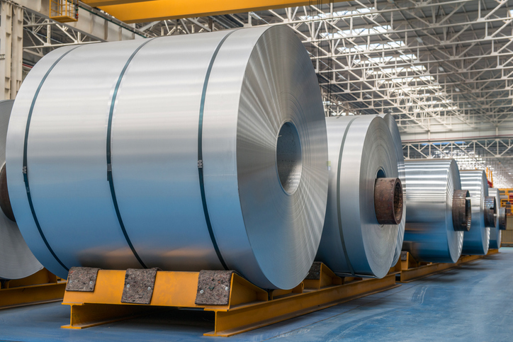 Rolls of metal which have ASTM E18-20 rockwell hardness