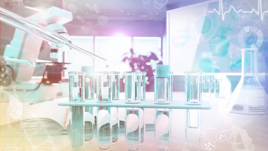 Sampling with pipettes and test tubes, something important in laboratory testing and accreditation.