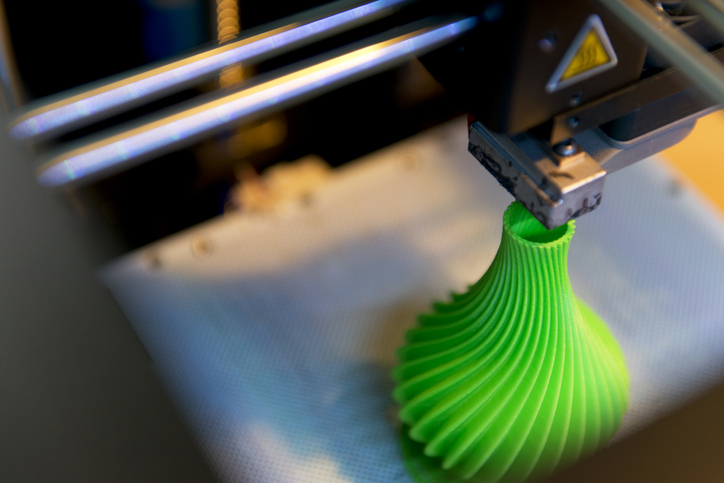 3D Printing Green 3D printing project planned with the ISO/ASTM 52915:2020 AMF file format.